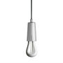 Deckenlampe Hängelampe-PLUMEN-PLUMEN - Suspension Chrome et Ampoule 002 | Suspen